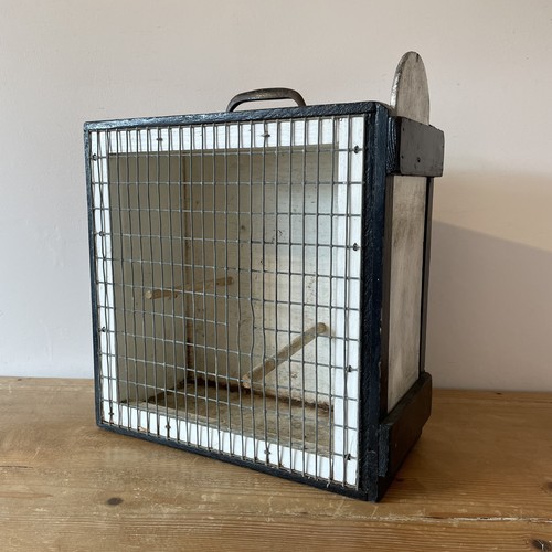 Vintage handmade bird carry - bird,