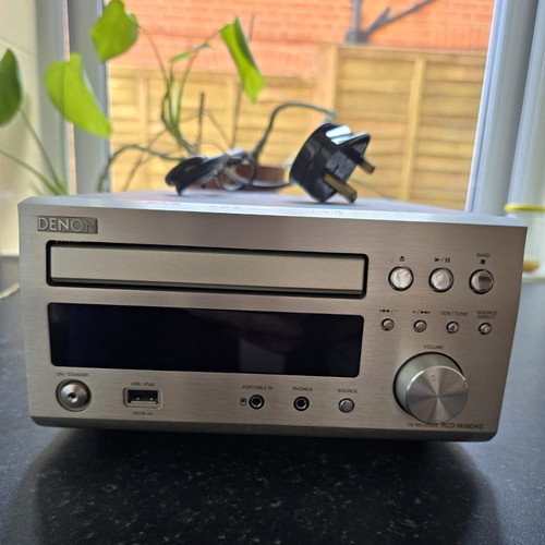 Denon rcd m38dab receiver - denon,