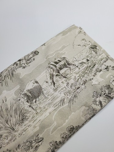 Toile fabric back home - fabric,