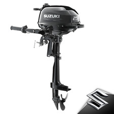 New Suzuki DF2.5 Four-Stroke Outboard Boat Motor Engine | 2.5hp