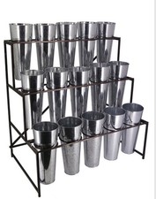 15 Vase Bucket Flower Stand