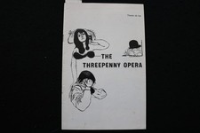1955 THE THREEPENNY OPERA PROGRAM - ORBACH-ASTIN-STILLER-LENYA-ARTHUR - K 3043