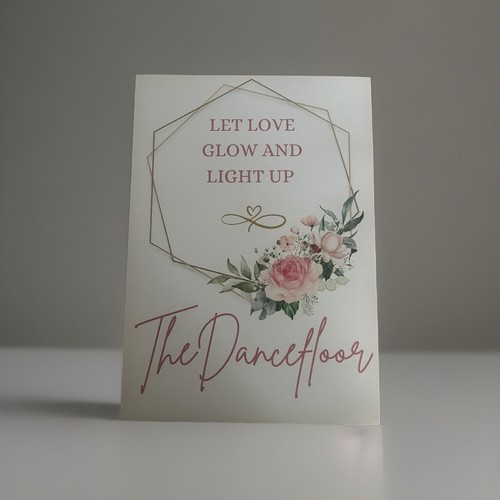 Wedding sign light the - sign, up