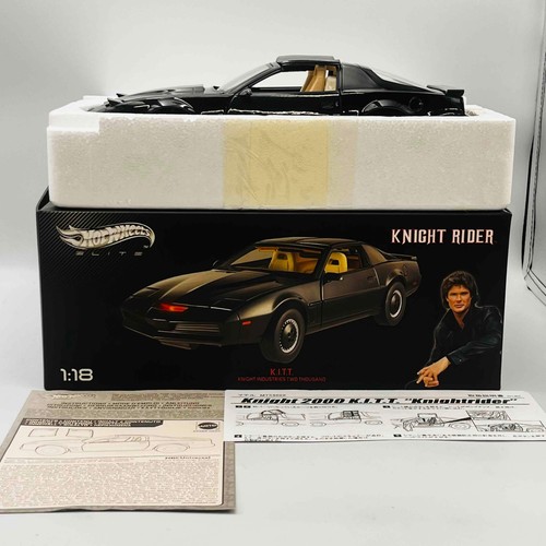 Hotwheels elite knight - 1/18,