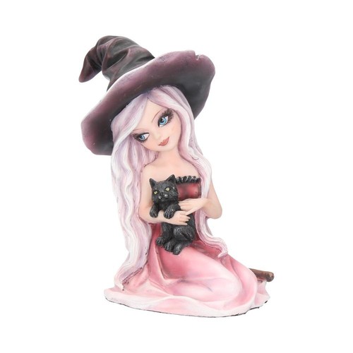 Rosa figurine witch - figurine, black
