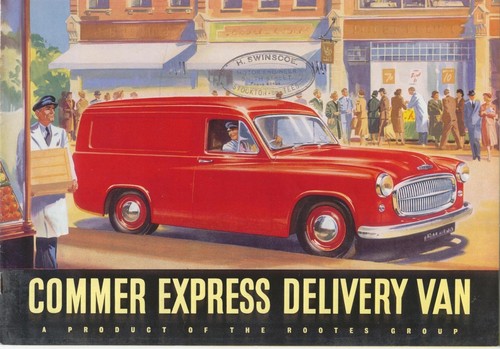 Commer express delivery - delivery, van