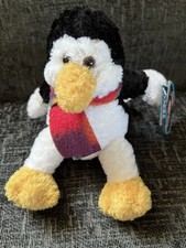 Tesco Chilly & Co Penguin Beanie 2000 Small 8” BNWT NEW