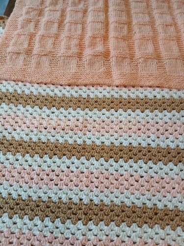 Handmade crochet baby blankets - handmade,