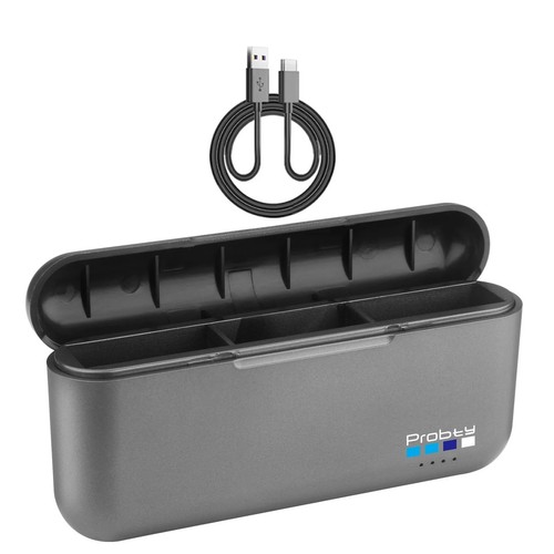 Battery charger for gopro - gopro, 12
