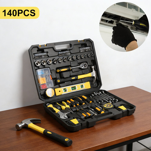 140pcs hand tool kit - 140pcs,