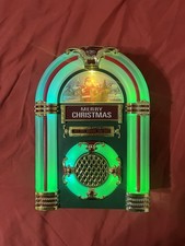 Retro Juke Box Musical Lighted Christmas Songs Dyno Solutions Great Condition