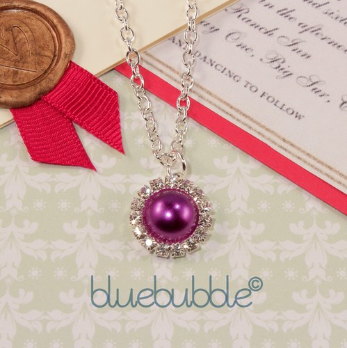 Vintage style diamante - diamante, pearl