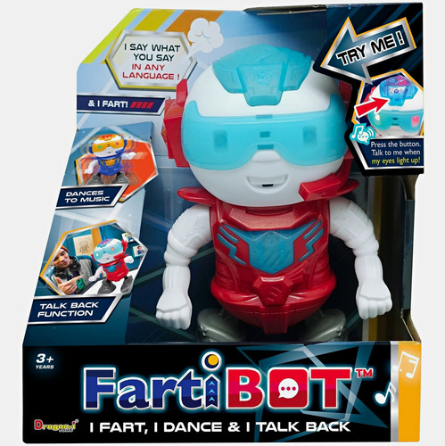 Fartibot robot toy talk sing - robot,