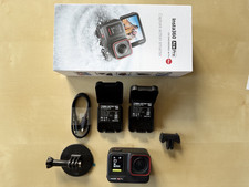 Insta 360 Ace Pro. Boxed, mint condition with 2 extra batteries plus accessories