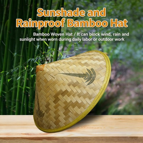 Chinese straw hat handmade - chinese,