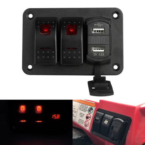 Gang toggle rocker - gang,