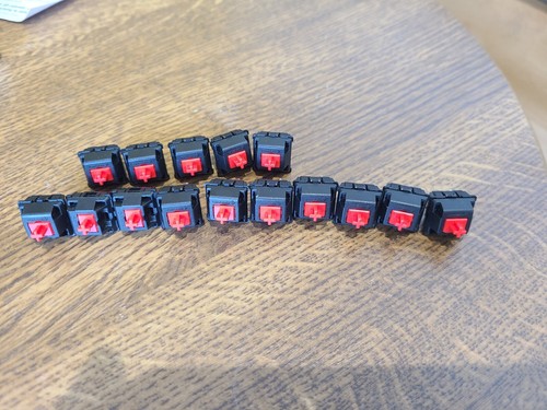 Cherry red switches 15 - red,