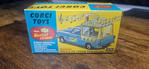 Corgi toys wall - ice, cream