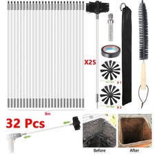32x Flexible Chimney Sweep Set
