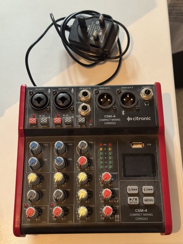 Citronic csm 4 channel - csm-4, 4-channel