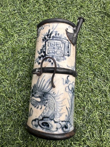 Antique chinese dragon burner - antique,