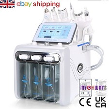 6 IN 1 Hydro Hydra Water Dermabrasion Facial Deep Cleansing Skin Tighten Machine