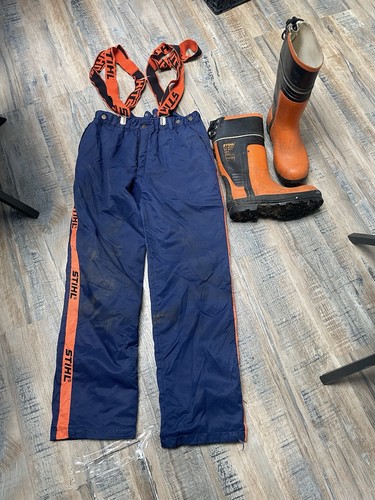 Stihl chainsaw safety trousers - stihl,