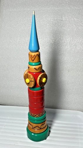 Vintage russian ussr wooden - vintage,