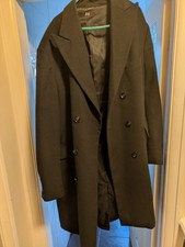 Peacoat In Black Size 2Xl Mens