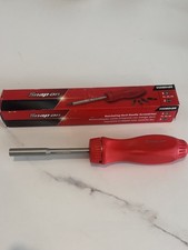 NEW Snap-on RED Ratcheting Screwdriver SSDMR4BR *RED HARD HANDLE* NEW IN BOX!