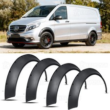 4x Fender Flares Extra Wide Body Kits Wheel Arches Cover For Mercedes Benz Vito