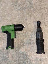 Snap On Tools CTR714AGM 1/4” Cordless Ratchet + CT861G Cordless Impact