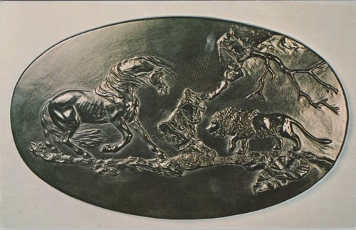 Black basalt plaque stubbs - plaque,