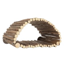 Wooden Cage Tent Cozy Hideaway For Lovebird Budgie & Parakeet