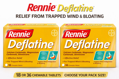 Rennie deflatine trapped wind - deflatine,
