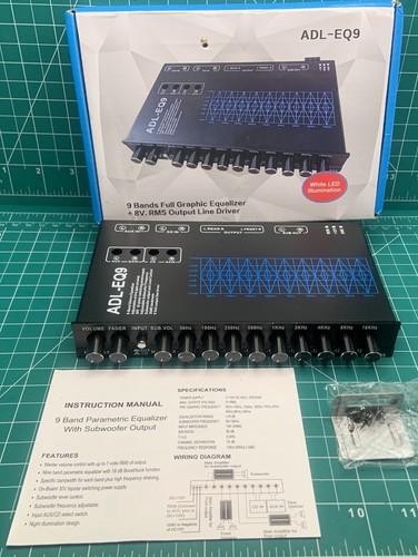 Adl eq9 band car - adl-eq9, stereo