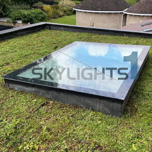 Flat roof skylight triple - skylight,
