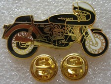 Ducati 900 SS / 900SS King Shaft Black Black Motorcycle Pin Badge Art. 0081