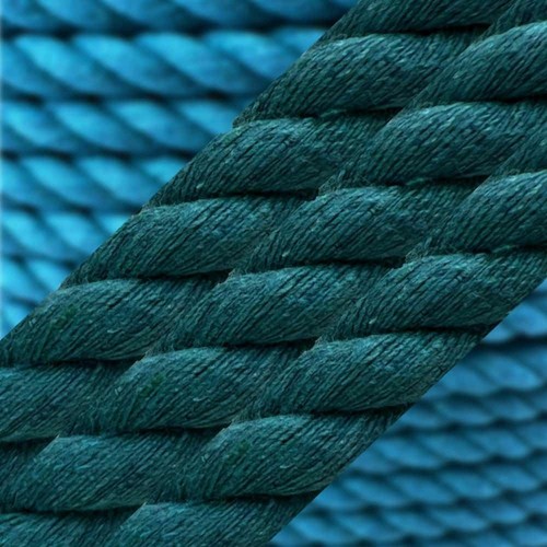 Natural blue cotton - natural, rope,