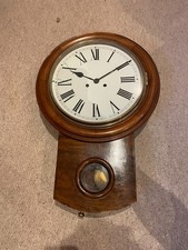 Antique Drop Dial Wall Clock