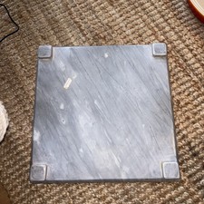 Vintage Carrara Del Marmi Marble Chess Board