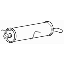 Quality Rear Exhaust Silencer