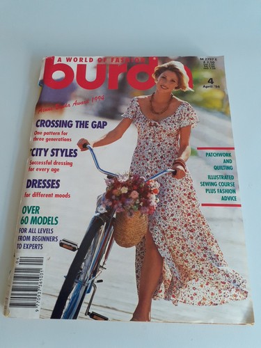 Burda magazine with sewing - burda,