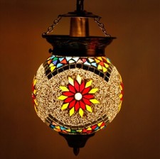 Turkish Mosaic Pendant Lamp