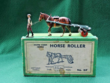 BRITAINS HOME FARM SERIES 1926 BOXED #9F LEAD HORSE ROLLER