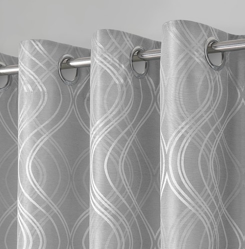 Dimout eyelet curtains - eyelet,