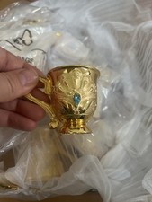 Turkish Coffee Pot Set Gold