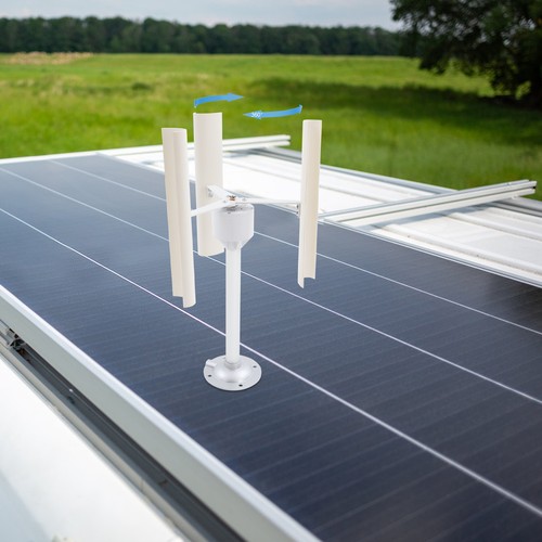 Vertical axis wind turbine - wind,