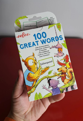 Eeboo 100 great words - eeboo,