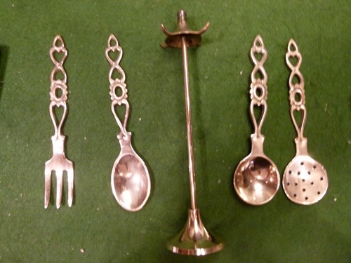 Vintage brass individual - , 5